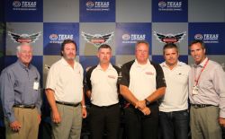 Eddie Gossage and Iconic committee members. Photo by David Dwyer.